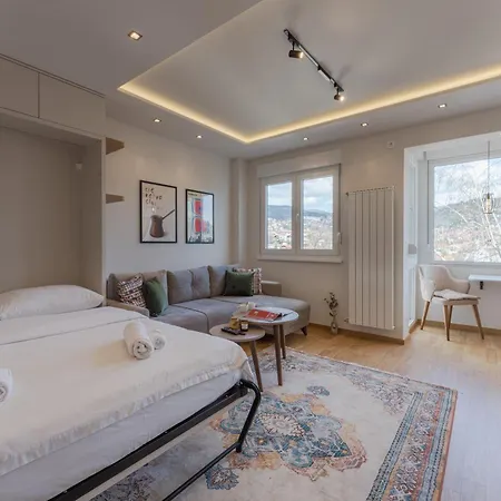 Design With A View In The Center Apartment Sarajevo